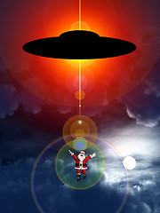 Image showing Alien Abducted Santa Claus 