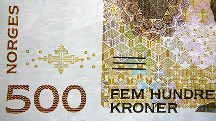 Image showing NOK 500