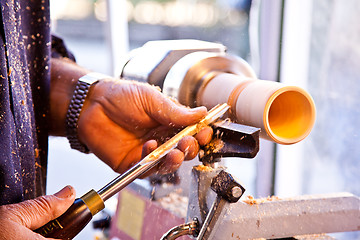 Image showing Turner at work