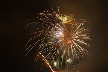 Image showing fire work