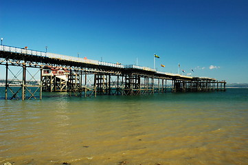 Image showing swansea pier