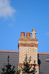 Image showing smokestacks