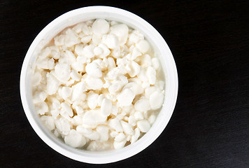 Image showing Bank of cottage cheese