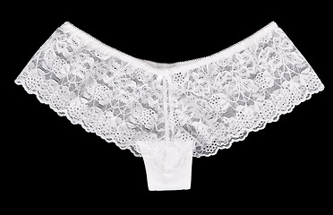 Image showing white women's underwear