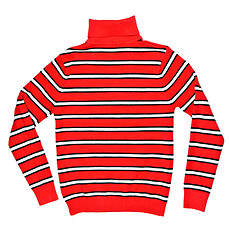 Image showing red striped sweater