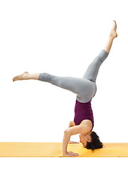 Image showing yoga woman