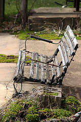 Image showing Old Bench 1