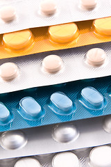 Image showing packs of pills