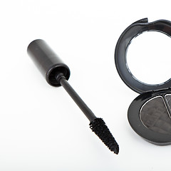 Image showing mascara and eyeshadow