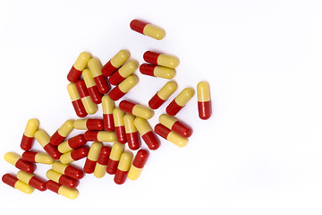 Image showing colorful capsules
