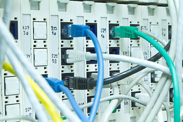 Image showing ethernet cables