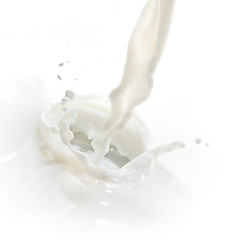 Image showing milk splash