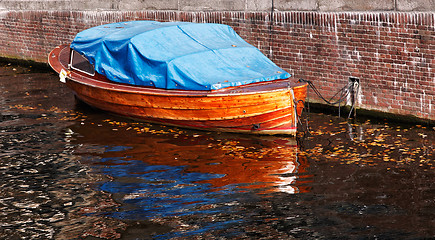 Image showing Wooden boat