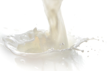 Image showing milk splash