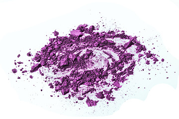 Image showing crushed eyeshadow