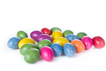 Image showing easter eggs isolated