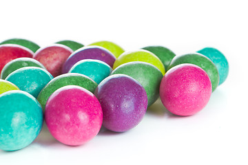 Image showing easter eggs isolated