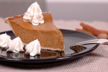 Image showing Pumpkin pie