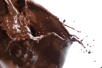 Image showing pouring chocolate