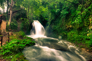 Image showing Marmore waterfalls