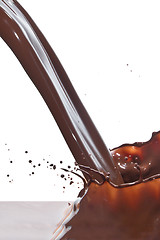 Image showing pouring chocolate