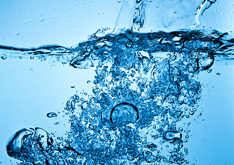 Image showing bubbles in water