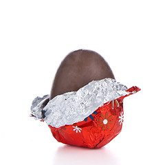 Image showing chocolate easter egg