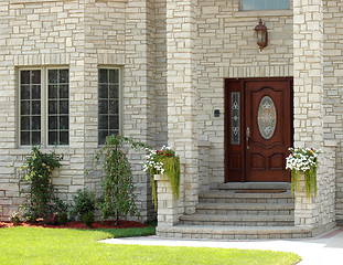 Image showing Elegant house entrance 3