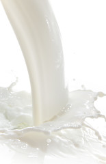 Image showing milk splash