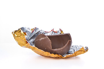 Image showing chocolate easter egg