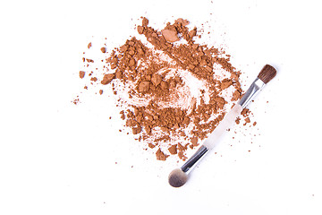 Image showing crushed eyeshadow