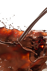 Image showing pouring chocolate