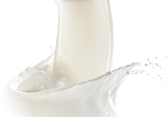 Image showing milk splash