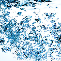 Image showing bubbles in water