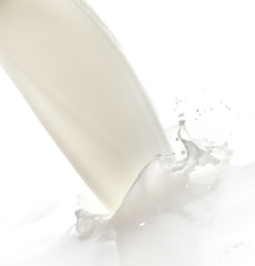 Image showing milk splash