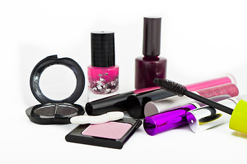 Image showing collection of make-up