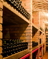 Image showing wine bottles