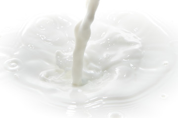 Image showing milk splash