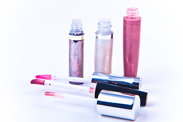 Image showing lip glosses