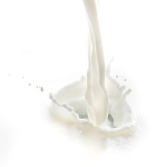 Image showing milk splash