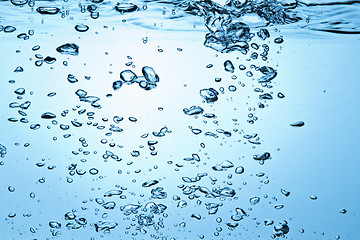 Image showing bubbles in water