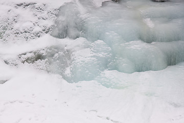 Image showing frozen stream