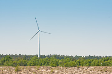 Image showing windmill  farm