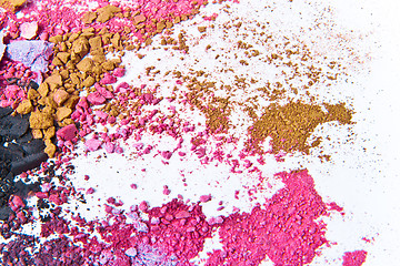 Image showing crushed eyeshadow