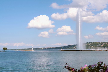 Image showing waterspout Geneva