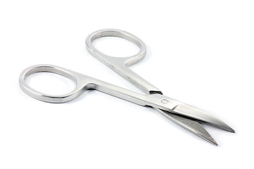 Image showing Open Scissors