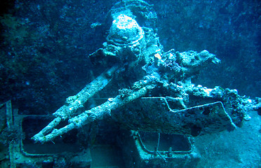 Image showing Guns on a wreck