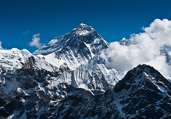 Image showing Everest Mountain Peak - the top of the world