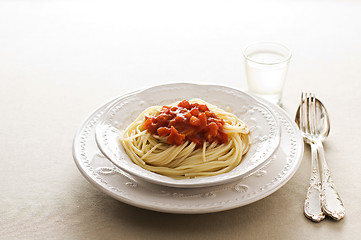 Image showing Spaghetti