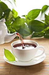 Image showing Hot tea